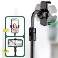 Support de Téléphone et Tablette Universel à Bras Flexible, Support de Bureau et de Lit Réglable pour Téléphone Portable et Tablette PC, pour la Maison