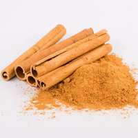 Poudre de cannelle de Ceylan de qualité alimentaire sauvage avec pépites de poivre, baies d'aubépine, poudre de racine de betterave, curcuma et curcumine