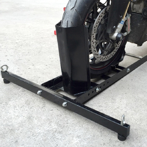Support de verrouillage de <span class=keywords><strong>roue</strong></span> pour moto, nouveau, socle de Parking, cric de levage, à fixer sur le côté - Product Image 4