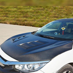 Capot moteur avant en fibre de carbone pour <span class=keywords><strong>Honda</strong></span> Civic 10e génération X FC1 FK7 FK8 Type R 2015-2020 - Product Image 6