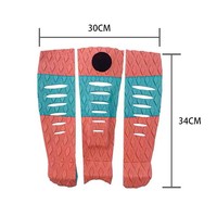 Tapis de planche de surf antidérapant en EVA de luxe, texture exclusive, protection UV pour le surf en haute mer