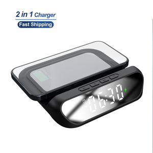 Più popolare <span class=keywords><strong>2</strong></span> <span class=keywords><strong>in</strong></span> <span class=keywords><strong>1</strong></span> caricabatterie wireless multifunzione sveglia 15w <span class=keywords><strong>2</strong></span> <span class=keywords><strong>in</strong></span> <span class=keywords><strong>1</strong></span> caricatore wireless con allarme per dispositivo wireless - Product Image 6