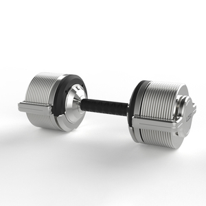 Haltères en acier commerciaux réglables de 32 kg, incrément de 1 kg, ensemble d'haltères électro-plaqués <span class=keywords><strong>GOCHA</strong></span> GC-116 - Product Image 1