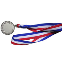 Lanière de médaille Lanière de médaille imprimée par sublimation Sangle avec logo imprimé multicolore