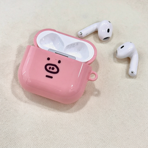 Estuche para Auriculares con Diseño de Emoticono Rosa Coreano, Compatible con Apple 1/2/3 <span class=keywords><strong>AirPods</strong></span> de <span class=keywords><strong>4</strong></span>ª Generación - Product Image 2