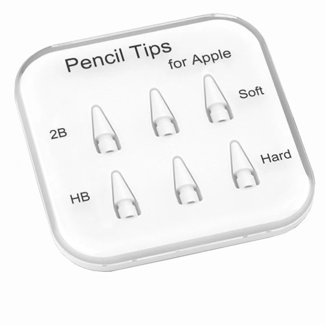 New Upgrade Active Stylus Pen Tips Compatible with for Apple Pencil 1st and 2nd Generation 1.5mm POM Pencil Tips