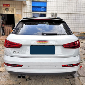 สปอยเลอร์หลังคาสำหรับ Audi Q3 ปี 2015 - 2019 รุ่น DGS ผิวคาร์บอน วัสดุ ABS สำหรับตกแต่ง - Product Image 4