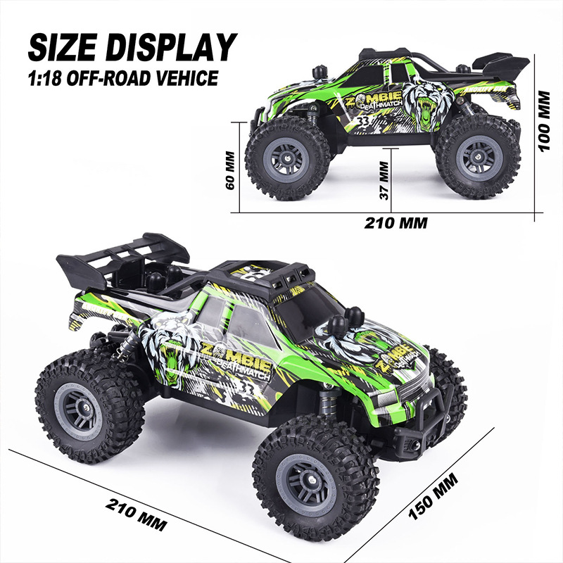 HOSHI P181 2.4G 1/18 RC Racing Off-Road Monster Car, Perfect for