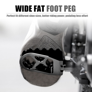 Para Harley Dyna Fatboy CNC aluminio personalizado motocicleta reposapiés para Street Bob Wide <span class=keywords><strong>Glide</strong></span> Sportster Iron 883 cuerpo - Product Image 3