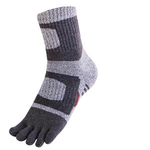 جوارب بخمسة أصابع محبوكة للخريف والرياضة واليوغا سريعة الجفاف مضادة للرائحة ومقاومة للتآكل مصنوعة من النايلون/القطن - Product Image 6