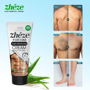 Crema <span class=keywords><strong>de</strong></span> depilación hidratante a base <span class=keywords><strong>de</strong></span> hierbas <span class=keywords><strong>de</strong></span> Aloe Vera <span class=keywords><strong>de</strong></span> alta calidad OEM/ODM para piernas/piel corporal <span class=keywords><strong>de</strong></span> hombres fábrica al por mayor - Product Image 4