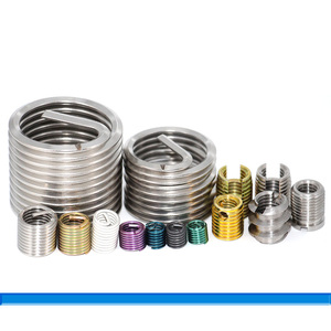 Karbon çelik kilitleme dişli paslanmaz çelik oluklu kendinden dokunarak iç ve dış konuları somun konu ekle - Product Image 2