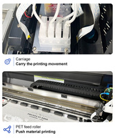 Nouvelle imprimante numérique DTF EJET I3200 à 2 têtes, 60 cm A3, entièrement automatique, pour l'impression sur film PET et t-shirts, vitesse de 12 m/h