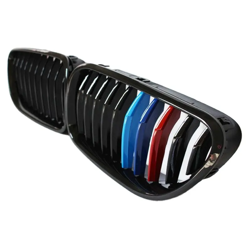 Auto-Styling Enkele M Kleur Slat Glossy Matte Black Abs Grille Voor Bmw 6 Serie F06 F12 F13 Grills