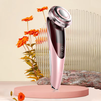 Appareil d'ionophorèse 2025, vibration faciale, photon, rajeunissement de la peau, micro-courant, masseur facial multifonctionnel