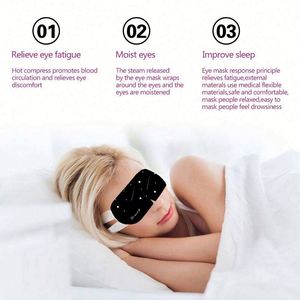 Trending Hot Sale Cotton Disposable Steam <b>Eye</b> <b>Mask</b> with Self Heating Warm Sleep Custom Logo Anti-Wrinkle - Product Image 5