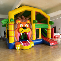 Château gonflable pour enfants, grand parc de jeux intérieur pour centre commercial, aire de jeux extérieure avec trampoline et toboggan gonflable