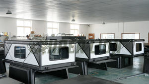 Палатка на крыше автомобиля с алюминиевым корпусом высокого качества Заводская изготовленная твердая сторона всплывающий кемпер для F150 <span class=keywords><strong>Ranger</strong></span> Hilux - Product Image 4