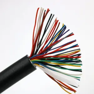 Cable de alta calidad 900 pares de teléfono subterráneo Cat5E Cable portátil 25 pares de Cable de teléfono para uso de comunicación al aire libre