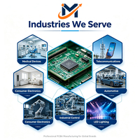 Fabricant de PCBA sur mesure, assemblage de circuits imprimés, approvisionnement en composants, test SMT DIP, service OEM ODM, électronique grand public, 1 oz