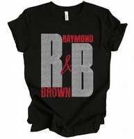 Transfert thermocollant en strass Raymond & Brown Tour pour T-shirt, sweat à capuche et casquette – Collection Usher Chris Brown Bling