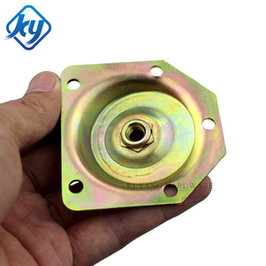 Piezas de muebles para SILLA, Base de acero, mesa de Metal, placa superior, ángulo, placa de montaje cuadrada - Product Image 1