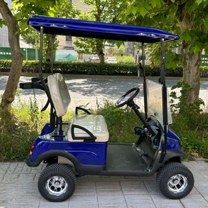 รถกอล์ฟสกู๊ตเตอร์ รุ่นปี 2026 สำหรับจัดส่ง มอเตอร์ 48V 3KW พวงมาลัยเพาเวอร์ สกู๊ตเตอร์แบบมีที่นั่ง - Product Image 1