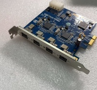 Original nouvelle caméra industrielle authentique 1394 carte de capture vidéo U3-PCIE1XG211 U3X4-PCIE4XE111 PCIE4XE101 IEEE1394 PCI CARD