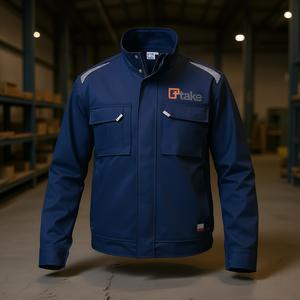 Chaqueta Regular Azul Marino Talla M, Ropa de Trabajo, Ropa de Seguridad - Product Image 3