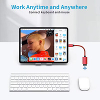 2 en 1 usb c micro type c connecteur OTG Câble adaptateur USB Type C mâle vers USB femelle OTG Câble convertisseur