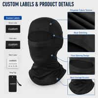 Masque cagoule intégral OEM en polyester respirant anti-UV pour hommes, idéal pour le cyclisme, la moto et les sports de plein air