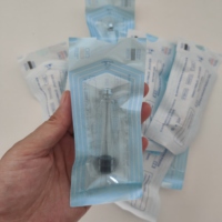 AST - Flacon en verre jetable de 3 ml et 4 ml avec couvercle en aluminium, emballage individuel écologique, flacons stériles, stylos magiques
