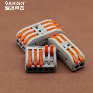เทอร์มินัลบล็อก Vargo Pct-212 แบบ 2 ขั้ว ขนาด 0.8 มม. แบบเสียบสาย สำหรับระบบสายไฟในบ้าน - Product Image 3