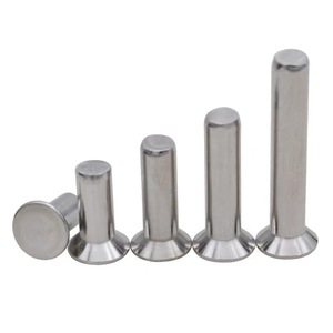 <span class=keywords><strong>Remache</strong></span> de hierro de cabeza plana delgada de aluminio y acero inoxidable, <span class=keywords><strong>remache</strong></span> sólido, <span class=keywords><strong>remache</strong></span> de golpeo, <span class=keywords><strong>tornillo</strong></span> con rosca intacta - Product Image 1
