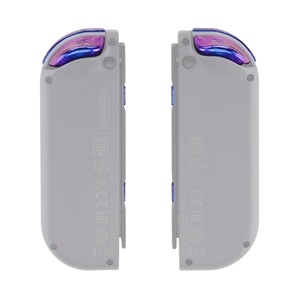EXtremeRate Chameleon Plastic Button Kit for Nintendo Switch - Full Set with D-pad, ABXY, and Trigger Keys - Product Image 5