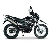 Moto tout-terrain puissante de 200 cm³ fabriquée en Chine pour les athlètes d'élite, avec des autocollants personnalisables et un moteur haute performance