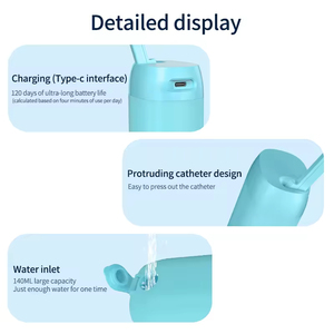 Nuevo diseño de pulverizador eléctrico portátil recargable, plegable, para viajes, bidé portátil para la higiene personal. - Product Image 2