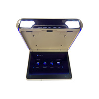 Monitor de Techo para Auto, Pantalla IPS Abatible de 11.6 Pulgadas, Sistema Multimedia de Entretenimiento para Asientos Traseros, Pantalla de Techo con Reproductor MP5