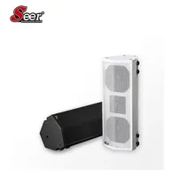 Altavoces Activos de Columna de Madera de 2 Pulgadas, Pantalla LCD, Sistema de 2.0 Canales, Certificación CE RoHS, Otra Garantía para Uso Doméstico y Comercial