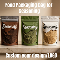 Pochette Doypack Personnalisée Imprimée à Faible MOQ avec Fenêtre, Qualité Alimentaire, Anti-humidité, avec Fermeture Éclair, Conception Gratuite