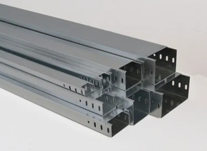 Bandeja de cable de acero metálico Fabricación DE FÁBRICA DE China Bandejas de cable perforadas de acero inoxidable SS316 de 300mm de ancho de buena calidad - Product Image 3