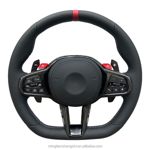 Pour <span class=keywords><strong>BMW</strong></span> X3 G01 X4 G02 X5 M3 X6 G06 G80 M4 G82 G05 G11 G12 G20 G30 Z4 G29 Accessoires Volant En Cuir Le Dernier Modèle - Product Image 1