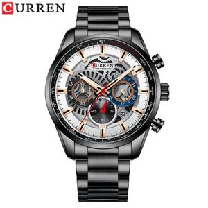 Reloj Cronógrafo de Cuarzo Multifuncional de Acero Inoxidable Luminoso para Hombre de Negocios, de Alta Calidad, con Calendario y Resistente al Agua - Product Image 3