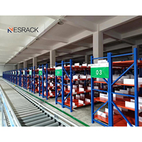 Rayonnage compact mobile Dépôt de palettes de stockage à usage intensif Étagère en métal Fonctionnement manuel Système de rayonnage de stockage à haute densité