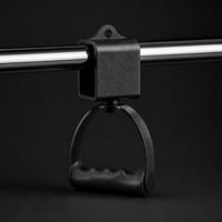 Poignée de traction latérale rotative à 360° en acier, accessoire ergonomique pour machine à câble, équipement de musculation, vente en gros