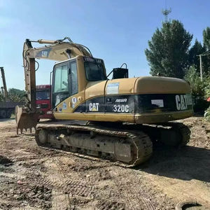 เครื่องขุด320C แมวรุ่นใหม่ล่าสุด20ตัน95% 320ดั้งเดิมขนาดใหญ่ได้รับการรับรองมาตรฐาน EPA CE - Product Image 1