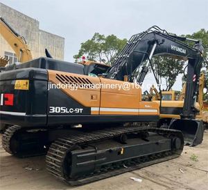 Excavatrices d'occasion 30 tonnes, origine Corée, HYUNDAI 305LC-9T 225LC-9, excavatrice hydraulique sur chenilles à bas prix à vendre - Product Image 2