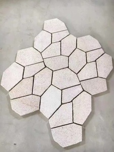 <span class=keywords><strong>Pietre</strong></span> di Granito Naturale Effetto Ghiaccio <span class=keywords><strong>per</strong></span> Pavimentazione Esterna, Lastre Irregolari di Granito Frantumato <span class=keywords><strong>per</strong></span> Cortili e Giardini - Product Image 5