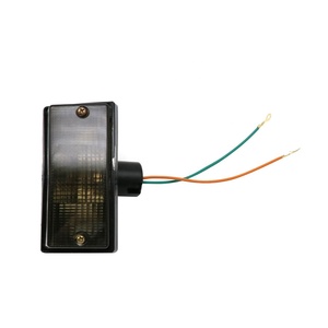Clignotant avant à lentille fumée avec ampoule halogène pour PX PE <span class=keywords><strong>T5</strong></span> LML <span class=keywords><strong>125</strong></span> 150 200 - Product Image 5