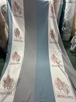 Rideaux occultants jacquard tissés 100 % polyester teints en fil, motifs floraux, 357 GSM, largeur 2,8 m, vente en gros, pas cher, Keqiao